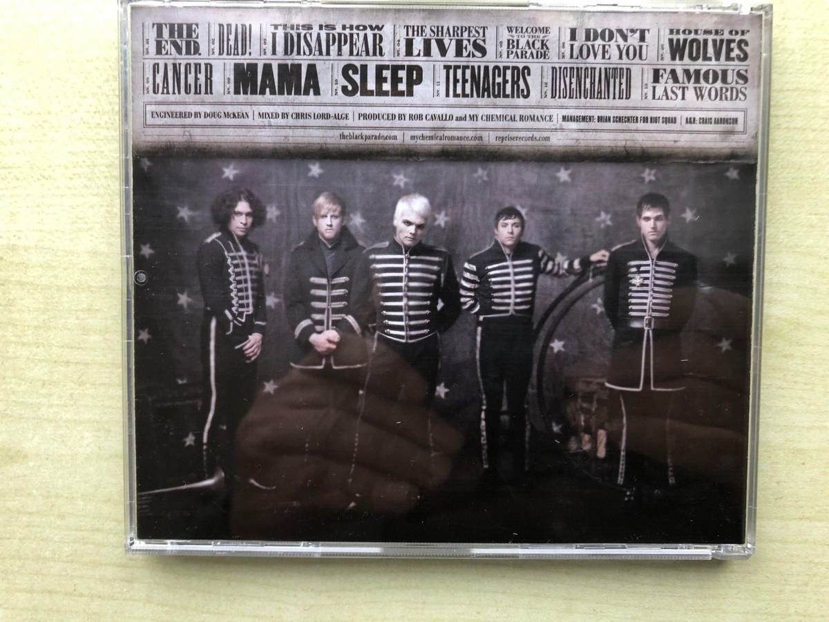 CD Rare Version - My Chemical Romance - Black Parade (Parental