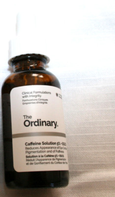 The Ordinary Caffeine Solution 5% + EGCG 1 oz Reduces Eye puffiness