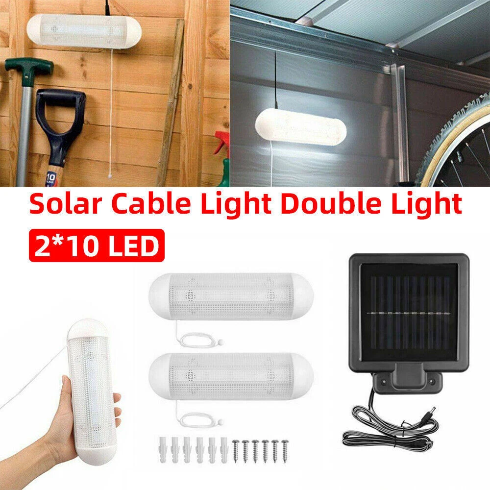 Solar led shed sale lights