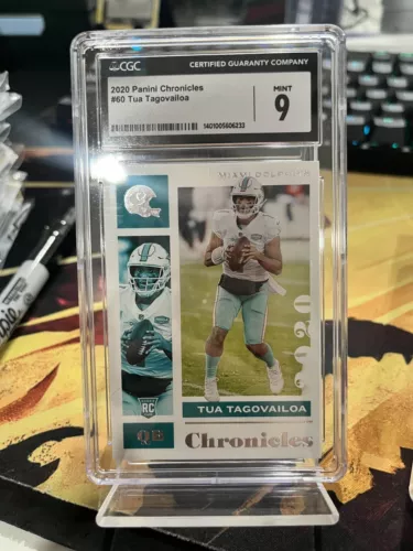 2020 Panini Chronicles Tua Tagovailoa RC #60 CGC 9