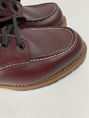 Red Wing Heritage 9010 Beckman Moc Toe Black Cherry Featherstone