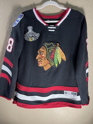 Reebok 2014 team sport NHL Chicago Blackhawk Stadium Series  Hockey Jersey ( M)