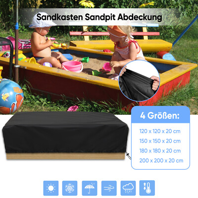 Sandkastenplane Sandkastenabdeckung Plane Abdeckplane Sandkasten Mit Zugband DE