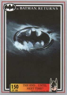 Australian Batman Returns & Batman Forever Dynamic Individual Trading Cards