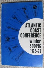 1972-73 Atlantic Coast Conference ACC Winter Sports Basketball Media Guide