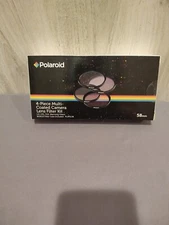 Polaroid Optics 58mm 4-Piece Camera Filter Kit Set (UV,CPL,FLD)