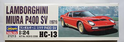 Maquette Voiture Lamborghini Miura SV Otaki - 1/24 - Vintage Motorisée - Occasion