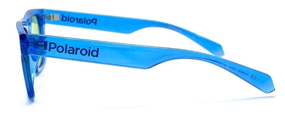 NUEVO POLAROID PLD6050/S PJPUC AZUL AUTÉNTICO GAFAS DE SOL 53-19 145 1 Foto 2 de 3