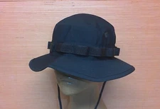 USGI Black Hot Weather Type II Ripstop Jungle Boonie Sun Hat Cap All Sizes