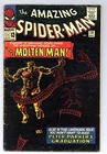 Amazing Spider-Man 28 (VG-) 1st app & origin Molten Man! 1965 Marvel Comics b279