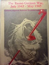 The Russo-German War, July 1943-May 1945 by W. vitor Madej (pb 1986)