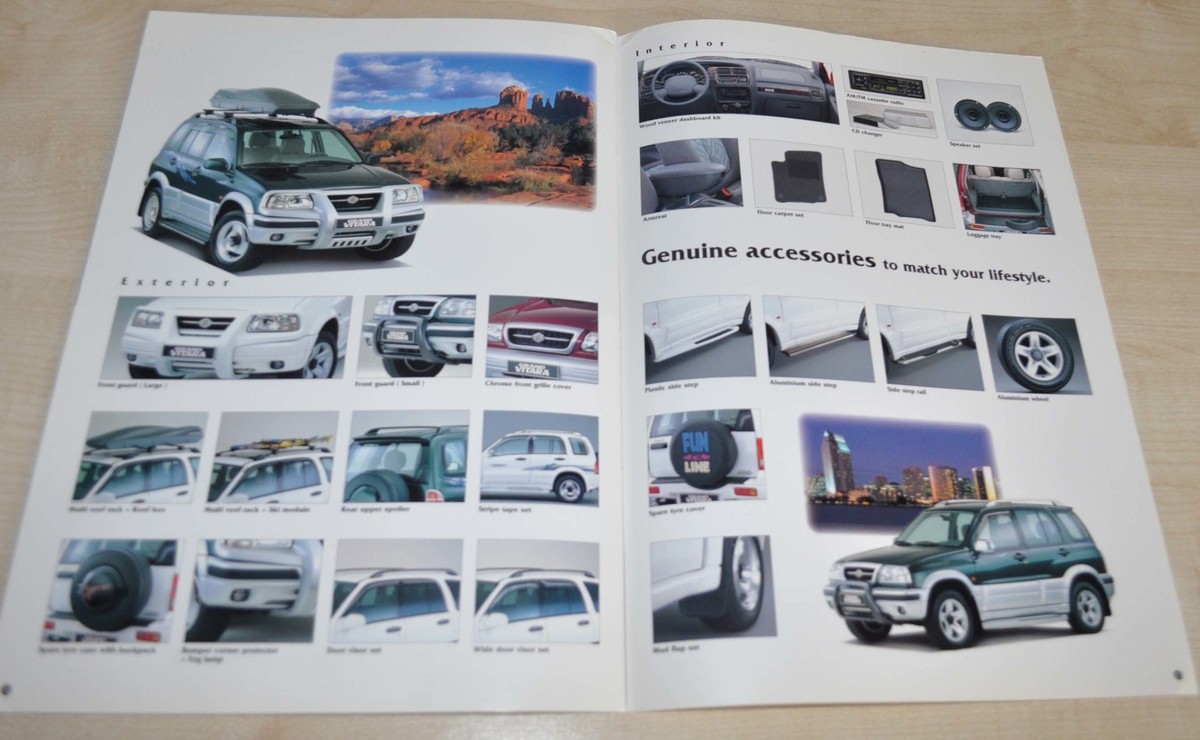 Suzuki Grand Vitara 5-DOOR 4WD Japanese Brochure Prospekt | eBay