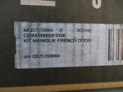 Fulgor Milano Sofia Maniglie French Door Pro Handle Kit F6HK36FFBS-1 MSRP $370 - Picture 4 of 5