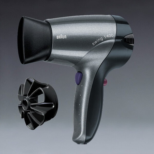 SECADOR DE PELO BRAUN BC 1400 SWING CON DIFUSOR 220V / 1400W | Compra  online en eBay