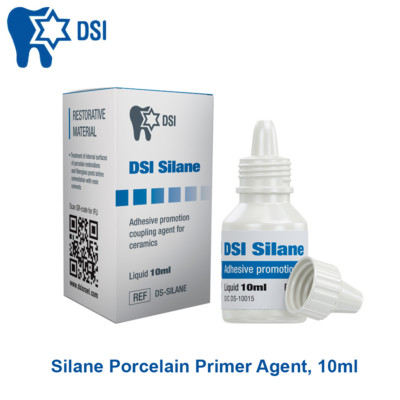 Dental DSI Silane Porcelain Primer Adhesive Promotion Coupling Agent, 10ml