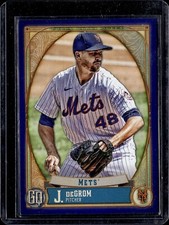 2021 Topps Gypsy Queen Indigo Parallel #230 Jacob DeGrom 198/250