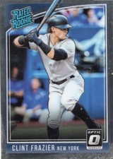 2018 PANINI DONRUSS OPTIC RATED ROOKIE CLINT FRAZIER RC #33