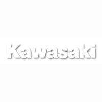 Fx 2015 1' Die-cut Stickers Kawasaki (white) on sale Fx 2015 1' Die-cut Stickers Kawasaki (white) on sale