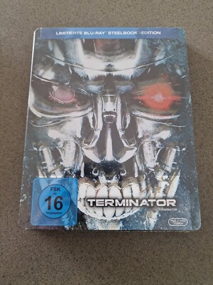 Terminator , Limited Steelbook Bluray Edition , NEU & OVP , Folie hat Risse 