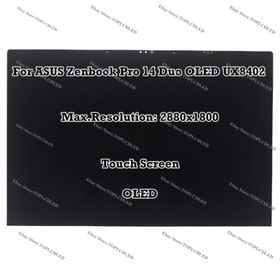 14.5'' 2.8K ASUS Zenbook Pro 14 Duo OLED UX8402 UX8402ZA UX8402ZE/VV/VU LCD