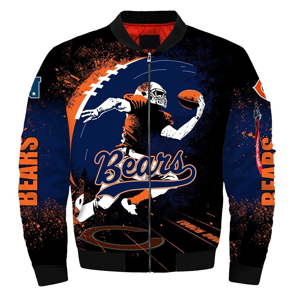 Chicago Bears Men's Flight Bomber Jacket