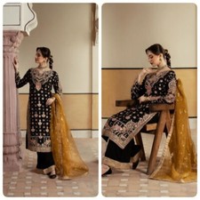 BOLLYWOOD NEW PLAZZO SUIT ETHNIC INDIAN KAMEEZ SALWAR PAKISTANI DESIGNER WEDDING