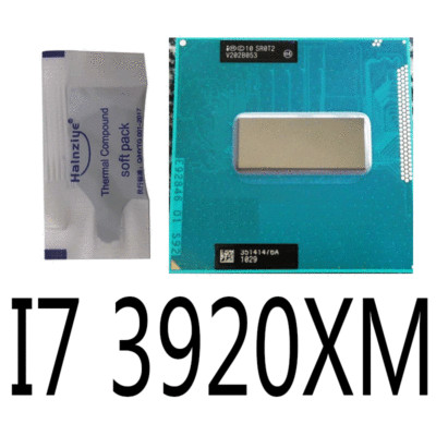 Intel Core i7-3920XM 2.9 GHz Quad-Core SR0T2 Mobile CPU Processor-
