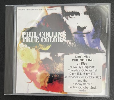 Phil Collins - True Colors - USA Promo-CD - selten