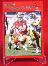 Jimmy Garoppolo Donruss 90' NFL 2020 Football Card #R90-JG