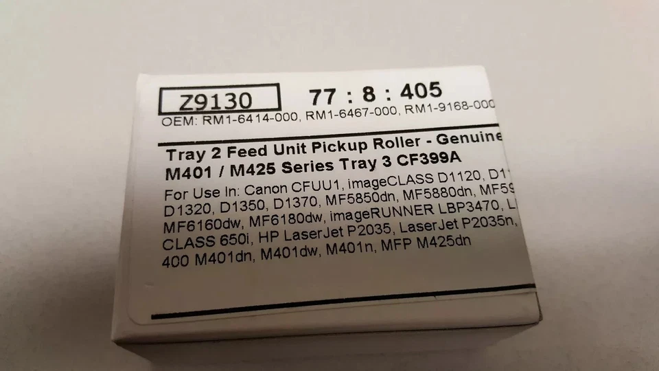 RM1-6454 For Canon imageCLASS D1120 D1150 D1170 D1320 D1350 D1370 SEPARATION PAD - Image 2 of 3