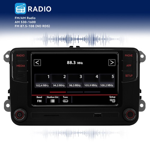 NONAME RCD330 187B RCD360 PRO Android Auto Carplay Autoradio Für VW Tiguan Golf - Bild 15 von 19