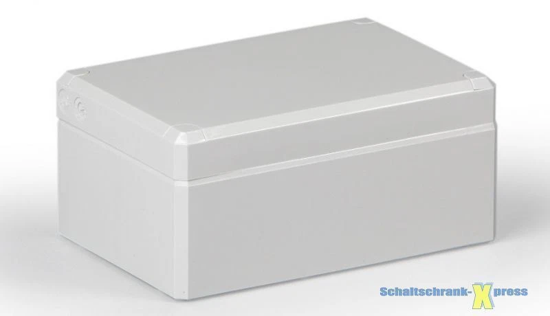 IP66 ABS Gehäuse mit Hutschiene - Klemmenkasten Verteilergehäuse Abzweigkasten - Bild 4 von 4