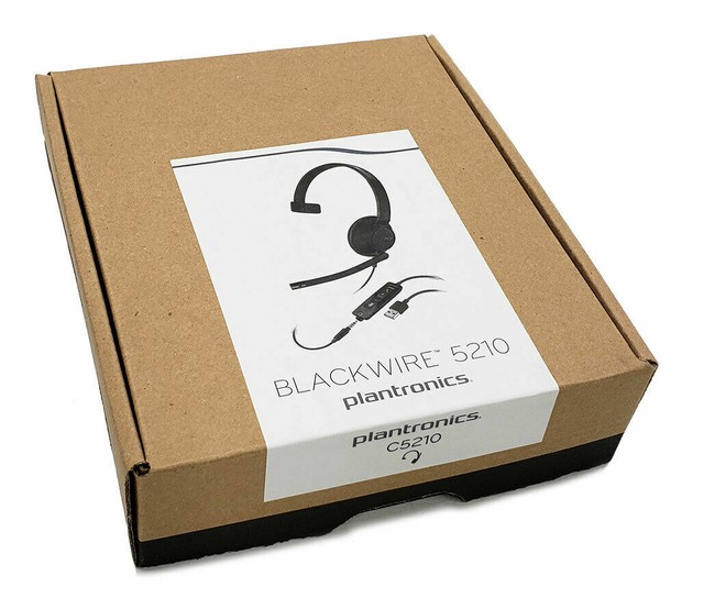 Plantronics Blackwire 5210 Black On The 
