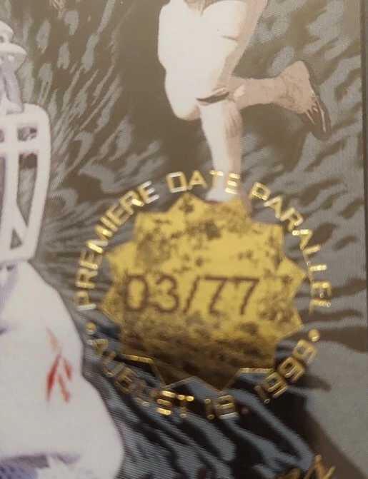 1999 Pacific Aurora #94 Ricky Williams Rookie Premiere Date /77 SGC 7.5 NM+ POP1 - Image 2 of 4