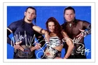 LITA JEFF & MATT HARDY Signed Autograph PHOTO Print WWE WRESTLING The Hardy Boyz