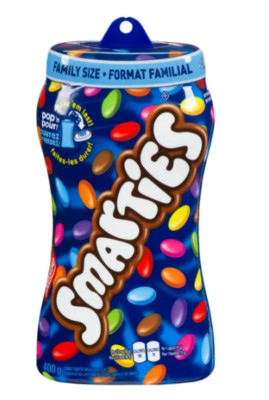 Nestle Smarties Candy Coated Milk Chocolate Pouch 400g