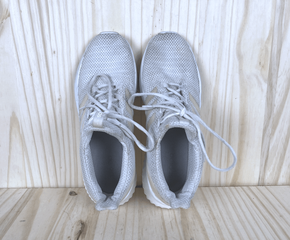 Adidas cloudfoam ultimate sneaker - taupe/weiß online