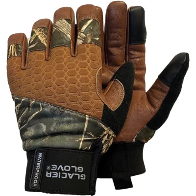 Glacier Glove 2023 Alaska Pro Full Finger Waterproof Gloves - Realtree Max-7