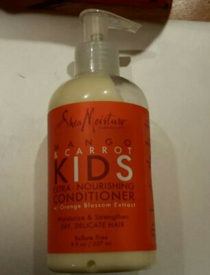 Shea Moisture Kids Extra-nourishing Conditioner, Mango - Carrot 8 oz