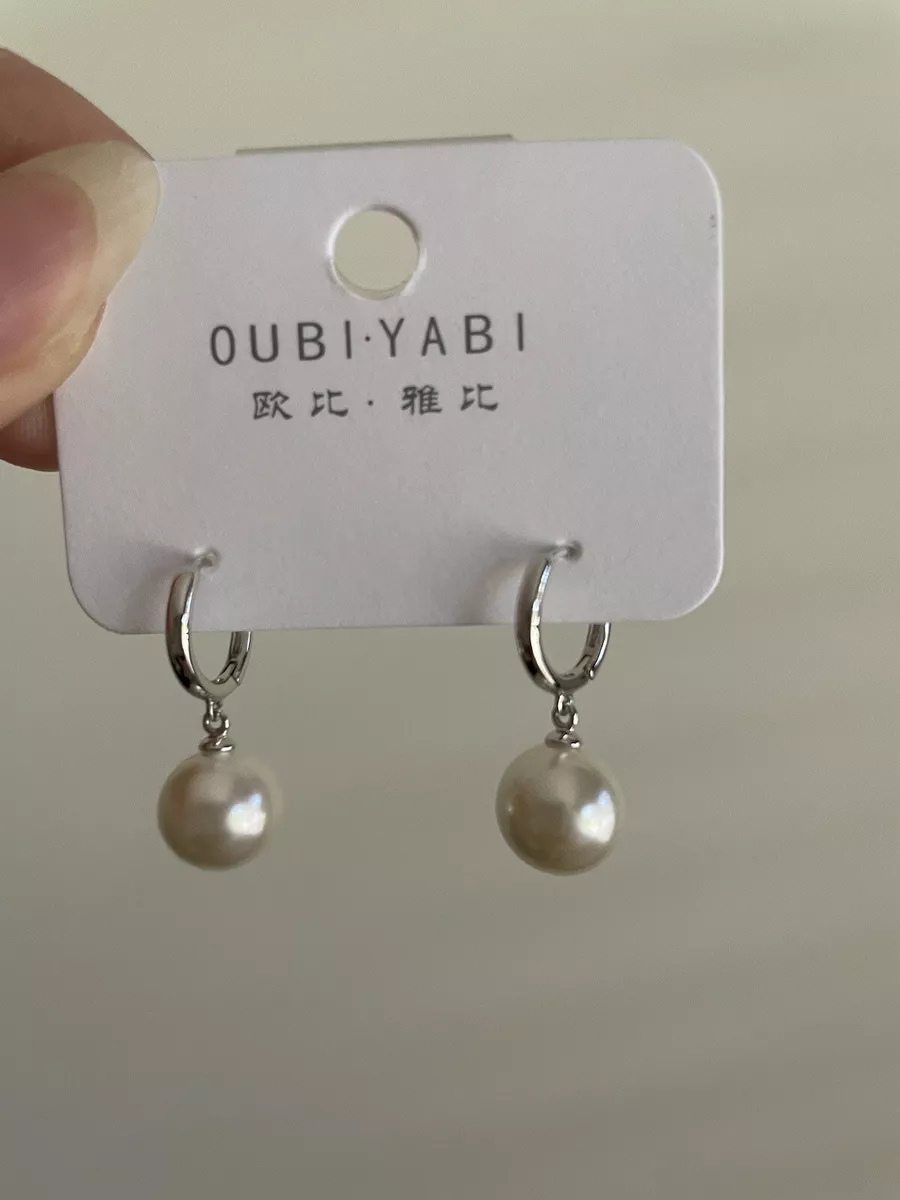 Post hoop sale drop earrings