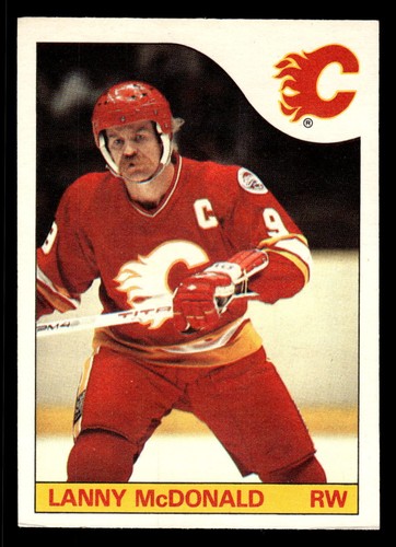 Lanny McDonald #1 1985 O-Pee-Chee card