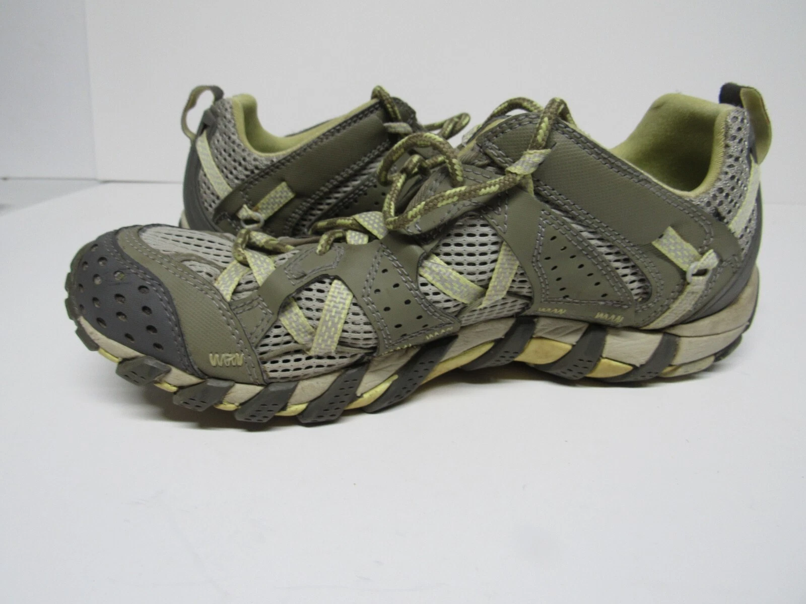 merrell waterpro maipo vibram lace up hiking shoes