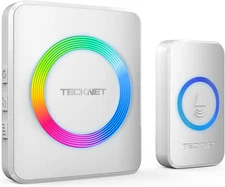 Wireless Doorbell, Door Bell 0-120Db, 1300 Ft Wireless Range, IP65 Waterproof