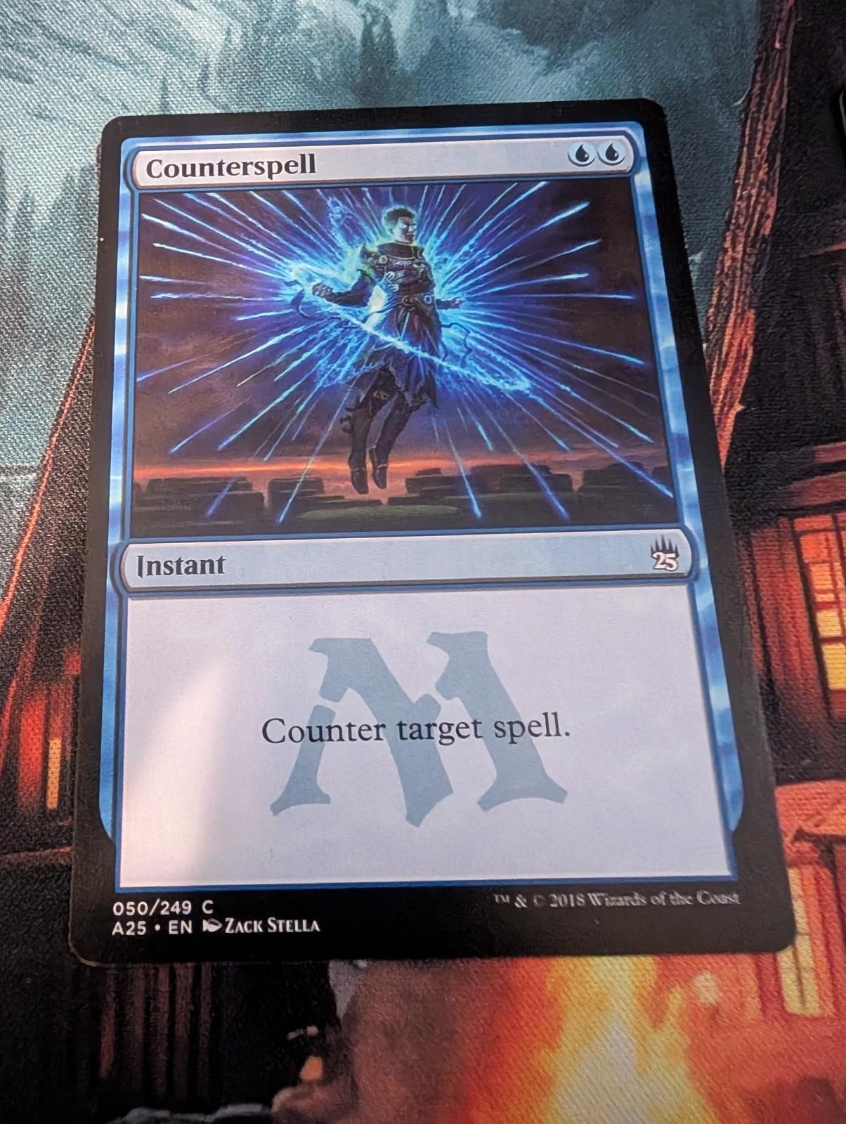 Counterspell 50 Common Masters 25 Magic: The Gathering Lightly Played