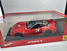 Hot Wheels Ferrari 599XX 1/18 Scale Diecast Car Rare