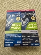 Mommys Bliss Gripe Water Day + Night Combo Or...
