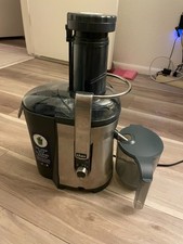 Exprimidor profesional Oster fácil de limpiar, extractor de jugo de acero inoxidable, automático...