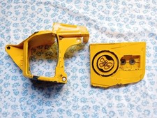 Carter Lato Catena Scarico Motosega Papillon Cutter 4 Una Parte È Crepata...