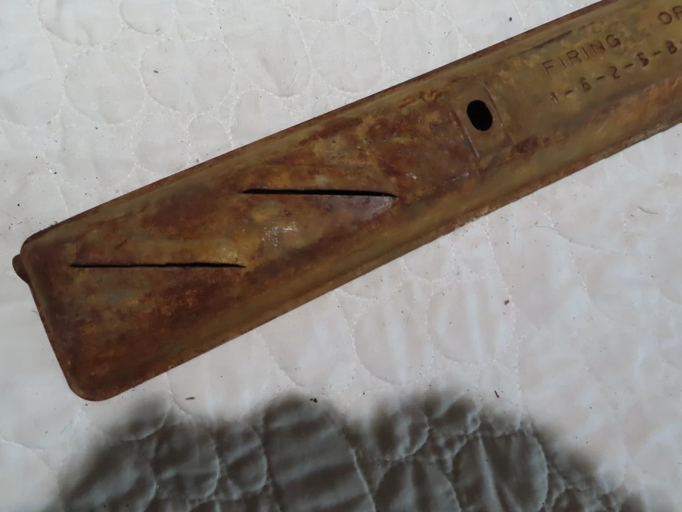 Protector de cubierta de cable de bujía 41-53 Buick recto 8 especial ¡Súper MUY BONITO!! Foto 2 de 4