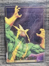 Electro 2024 Marvel Masterpieces '92 Platinum #23 Clear Cut Upper Deck Skybox 🔥